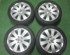 R17 Zimná sada ŠKODA SUPERB rozteč 5x112 205/50R17 DUNLOP - 1