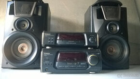 Technics , zosik, ekvalizér, rádio +repro