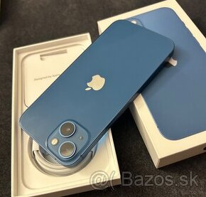 Iphone 13 128GB blue - pekný stav - záruka