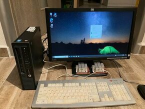 Mini PC zostava HP Elitedesk,20"LCD,MXM Grafiky
