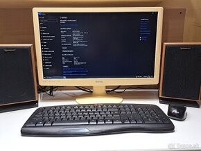 PC Zostava Intel 4GB/Hdd500(22-monitor+repro+kláv+myš+káble)