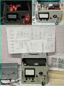 # Rohde & Schwarz Tube Millivoltmeter URV BN1091 + sonda