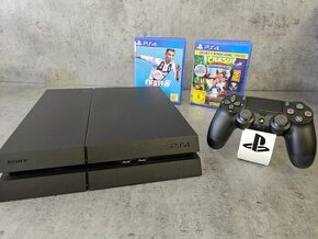 Playstation 4 500GB, 1 ovládač, hry Crash Bandicoot a Fifa