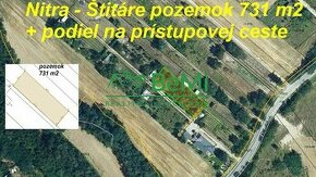 Pozemok pod lesom - 731 m2 , Nitra - Štitáre ID 505-14-MIGa - 1