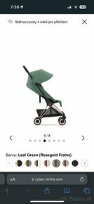 Cybex coya Green Leaf rosegold - 1