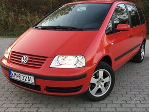 VW SHARAN 1.9 TDI 85KW ŤAŽNÉ MANUÁL 7MIESTNE