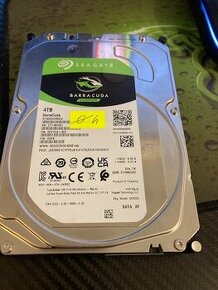 Seagate BarraCuda 4 TB    (nový)