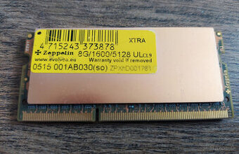 SODIMM DDR3 8GB 1600MHz Zeppelin