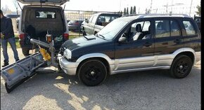 Suzuki Vitara+ snezny pluh+radlica na sneh zimna udrzba