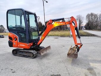 Minibager Kubota, rok 2017. Vaha 1600kg. Rozsirovaci.