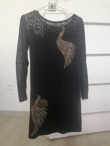 Čierne elegantné šaty - 1