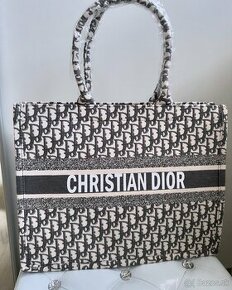 Christian Dior plazova kabelka siva