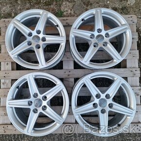 ORIGINÁL AUDI HLINÍKOVÉ DISKY 5x112 R16 - 1