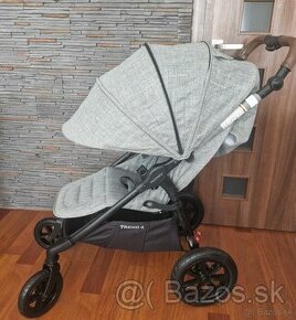 VALCO Baby Kočík športový Sport Trend 4 Black Grey Marle