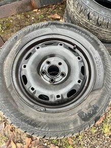 Predam plechove disky r14 aj s Pneu 165/70r14 MATADOR - 1