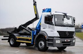 MERCEDES AXOR 1824 HÁKOVÝ NOSIČ KONTAJNEROV + HYDR. RUKA EU4