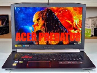 Herný notebook ACER PREDATOR | GTX 1060 6GB | ZÁRUKA | 16GB