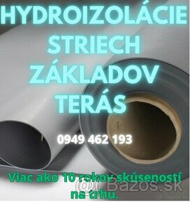 HYDROIZOLÁCIA-STRECHA-BAZÉN-ZÁKLADY-TERASA