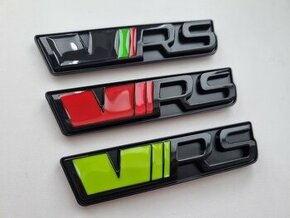 SKODA VRS LOGO RS NAPIS ZNAK RS - 1