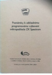 Predám príručku ZX Spectrum