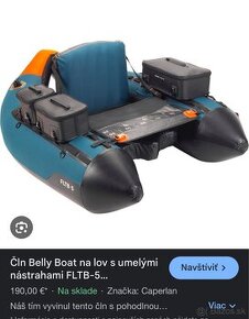 predam belly boat-motor-sonar