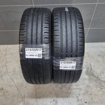 Letné pneumatiky 215/55 R17 CONTINENTAL DOT0217