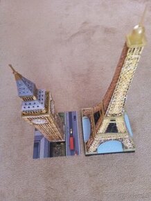 Puzzle - 3D Big  Ben a Eiffelova veža