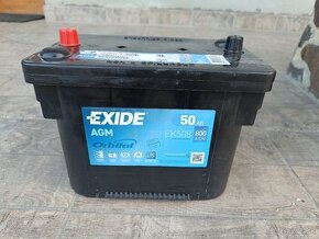 Autobatéria 50Ah 800A Exide AGM EK508