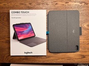 Logitech COMBO TOUCH pre iPad ( 10. gen.) - šedá - US