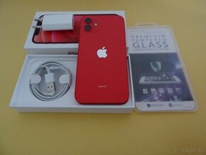 iPhone 12 128GB RED - ZÁRUKA 1 ROK - 100% BATERIA