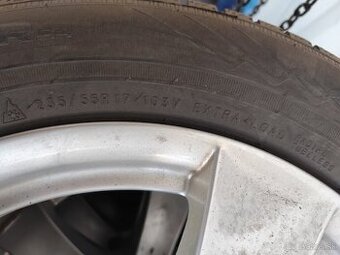 235/55R17 103V Nokian+Hliníkové disky