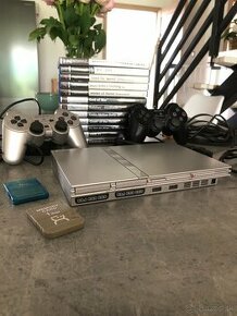 Playstation 2 Slim Silver