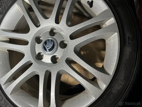 Elektróny 5x112 r18 škoda Themisto  origináli plus nové pneu