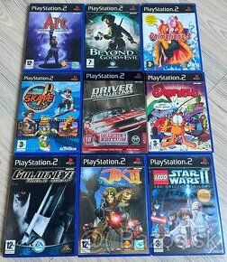 Hry PS2, Playstation 2 - Onimusha, Rayman, JAK, atd.