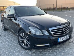 Mercedes E trieda W212 E 350 CDI 195kw 4matic a/t 7g tronic