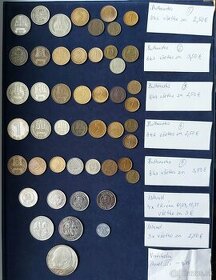 Zbierka mincí - Fínsko,Bulharsko,Holandsko,Vatikán