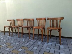 Klasické hospodské židle TON pp renovaci 5ks