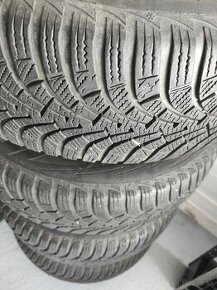 Plechové disky R15 5x112 + zimné pneu 195/65 R15 91T M+S