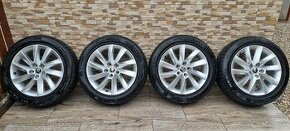 Predám Skoda Stratos elektrony 5x112 215/55r17 NEXEN ZIMNÉ - 1