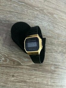 Hodinky Casio Vintage A168WEGB-1BEF Black & Gold Special Edi