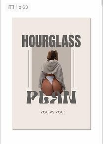 hourglass booty plan by cyntia