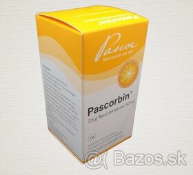 ZNOVA DOSTUPNÝ vitamín C 7,5g / Pascorbin (viac ks, 14.50€)