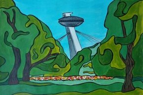 Obraz "Most UFO v inom svete"