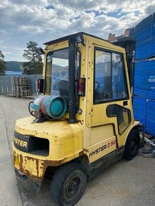 Vysokozdvižný vozík HYSTER H2.50 XM LPG s kabínou