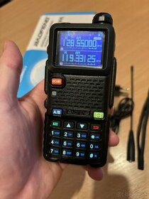 Baofeng BF-5RH(RM) Ham Radio Vysielacka s AIRBAND - 1