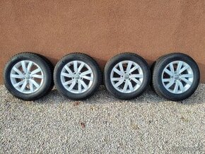 Predám kolesá Volkswagen 5x112 R16 +zimné pneumatiky - 1