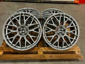 R20 5x112 (66.6)  8,5J ET28 Elite Wheels EW22  chrome - NOVÉ