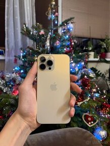 iPhone 13 PRO MAX GOLD 256GB - KOMPLET PRÍSLUŠENSTVO - TOP