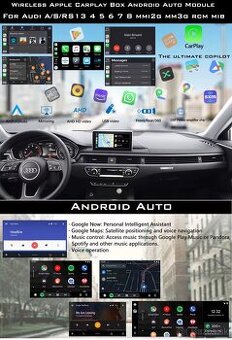 Carplay Box Android Auto Module  Audi A1 A2 A3 A4 A5 A6