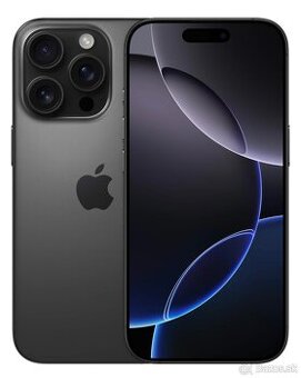 Apple iPhone 16pro 128GB čierny titán